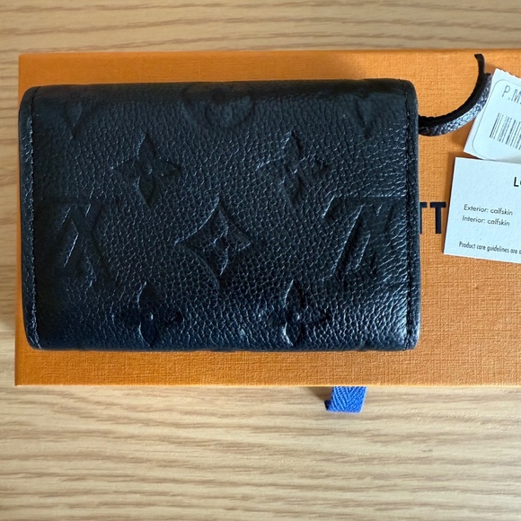 Louis Vuitton Rosalie Coin Purse Empreinte Leather Noir - Picture 9 of 11